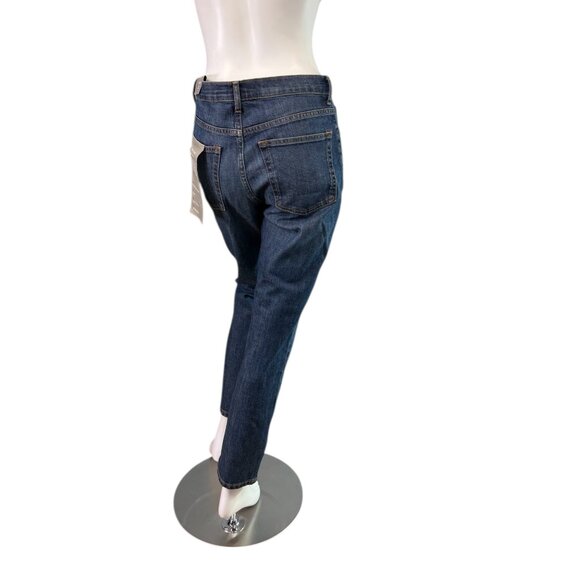 Everlane NWT The Cheeky Straight Jean in Faded Indigo Wash Women's $128 Size 28 - Picture 4 of 9